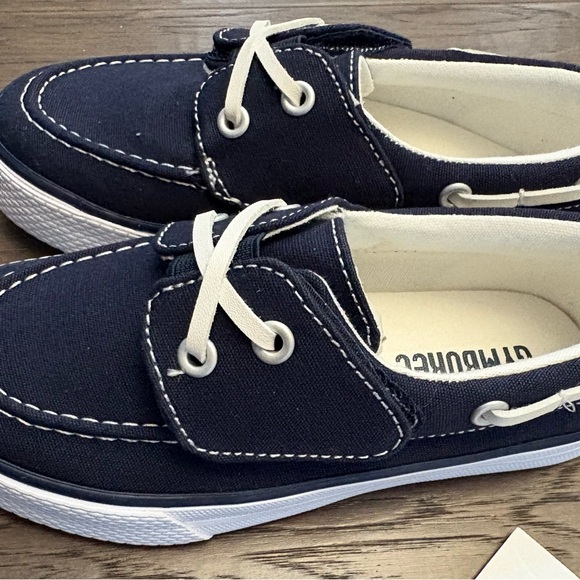 Gymboree Kids Boy Navy Boat Shoes Size 11 NWT - Picture 4 of 5